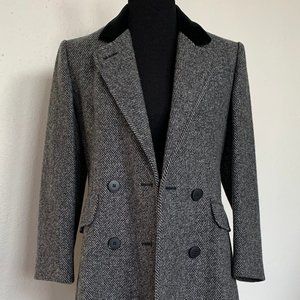 Vintage ladies' tweed coat size M
